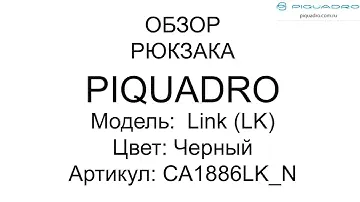 Обзор рюкзака Piquadro Link CA1886LK N