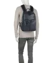 Кожаный рюкзак Piquadro CA3869AP/BLU мужской синий