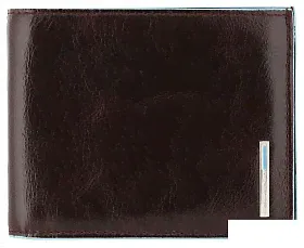 Кошелек мужской Piquadro Blue Square, телячья кожа, красно-коричневый (PU1240B2/MO)-0