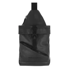 Рюкзак слинг черный натур. кожа Piquadro Harper CA5678AP/N
