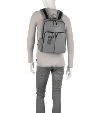Кожаный рюкзак Piquadro CA3869AP/GR мужской серый