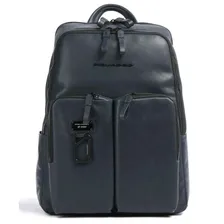 Рюкзак синий, натуральная кожа Piquadro Harper CA3869AP/BLU