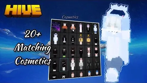 ✅Cosmetics Pack || 4D skins working on HIVE With Custom Capes(1.19+)!