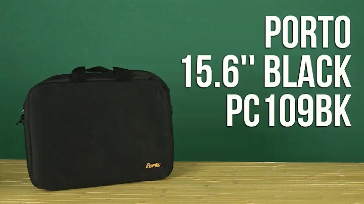 Распаковка Porto 15.6'' Black PC109BK