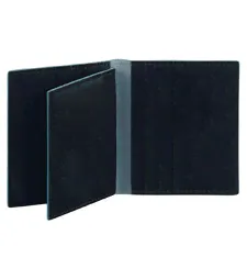 Картхолдер, Piquadro Blue Square, Темно-синий с логотипом оптом-0