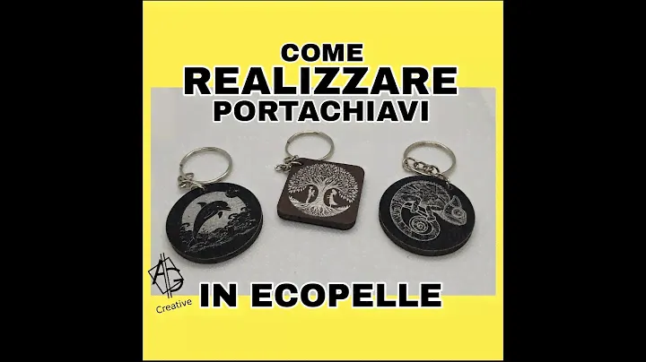 COME REALIZZARE PORTACHIAVI IN ECOPELLE ANTIGRAFFIO.