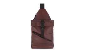 Рюкзак слинг унисекс Piquadro Harper CA5678AP/TM темно-коричневый кожа