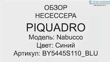 Обзор несессера Piquadro NABUCCO Blue BY5445S110 BLU