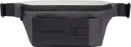Сумка на пояс Piquadro Brief2 Special CA2174BR2S/GRN серый/черный нейлон/натур.кожа