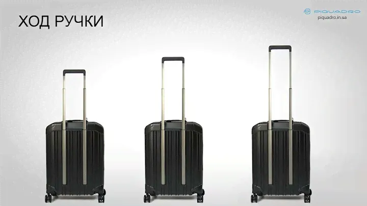 Обзор чемодана Piquadro PQ LIGHT/Matt Black S Маленький BV4425PQL_NO