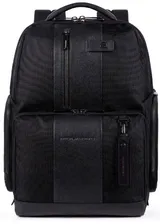 Piquadro Рюкзак Piquadro Brief2 CA4532BR2/N черный кожа натуральная и ткань рюкзак
